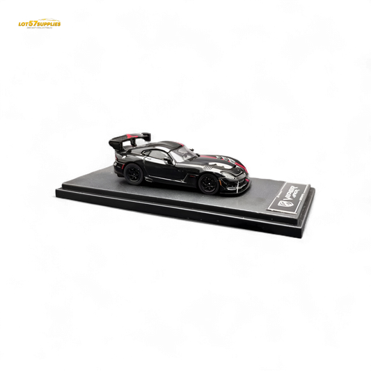 Dodge Viper ACR Venom black diecast model car in 1:64 scale by Lot57Supplies Diecast Shop, detailed miniature vehicle.