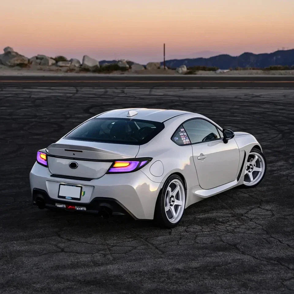 NTXGlow RGB LED tail lights for 2021–2025 Toyota GR86 and Subaru BRZ