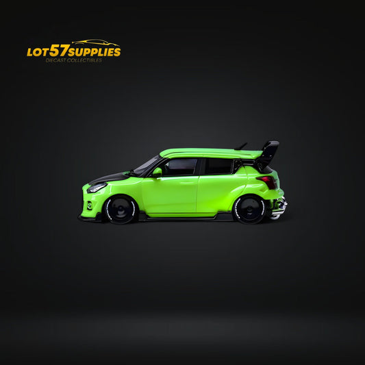 YTM Suzuki Swift 3rd Gen Zephyr GREEN 1:64 - Evergreen Kings