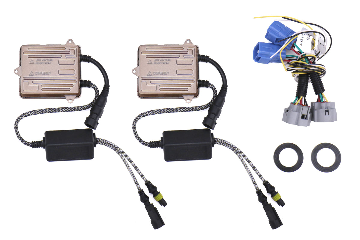 OLM sequential style headlights with 6000K HID for Toyota FT86 and Subaru BRZ
