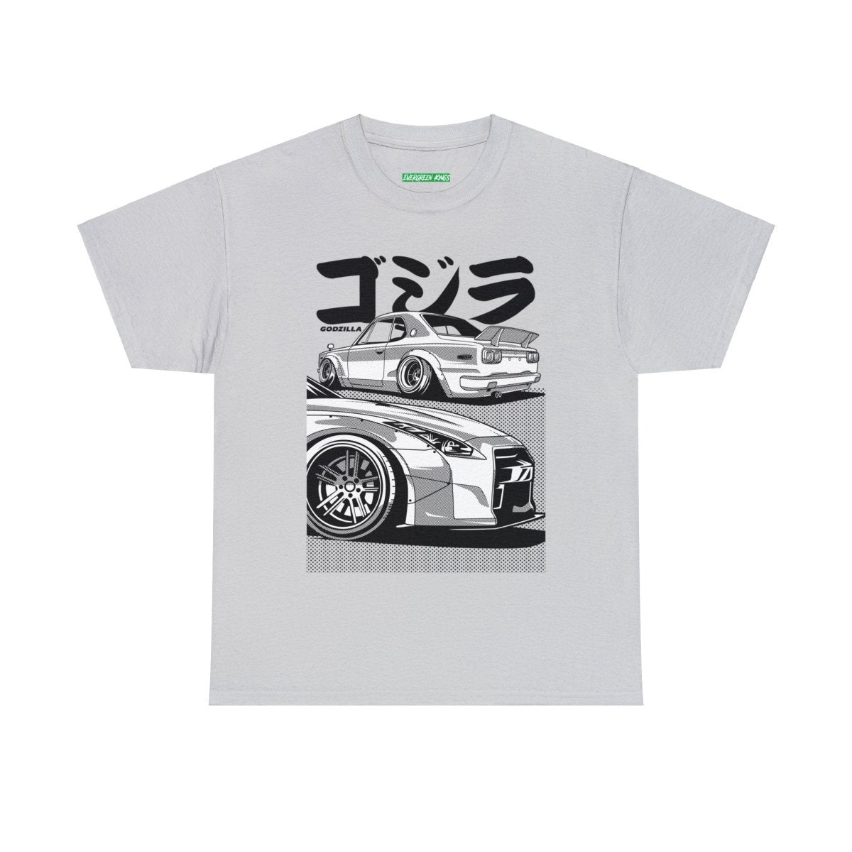 Godzilla JDM R35 Heritage Tee - Evergreen Kings - T-Shirt