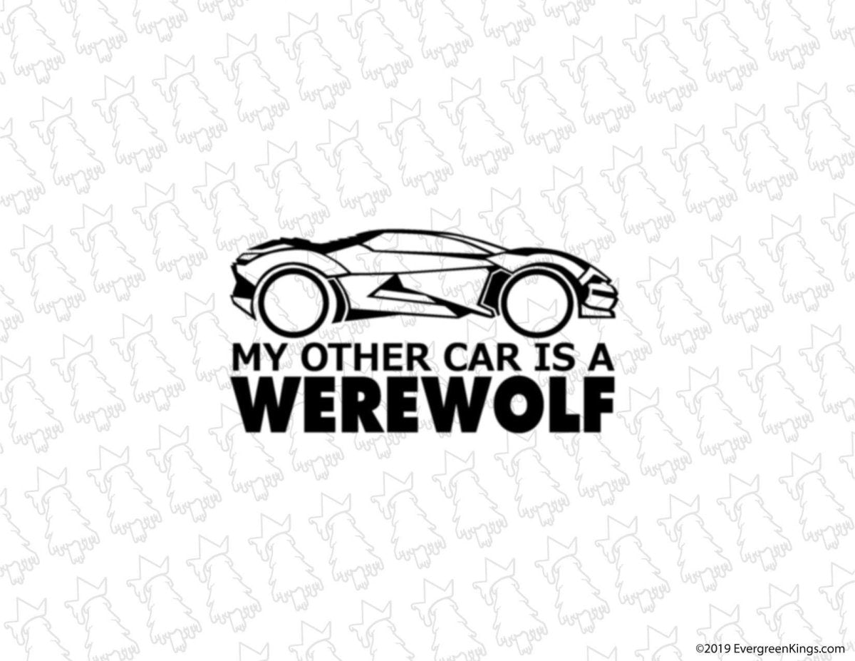 My Other Car Decal - Set Two (5 Cars) - Evergreen Kings - Decals