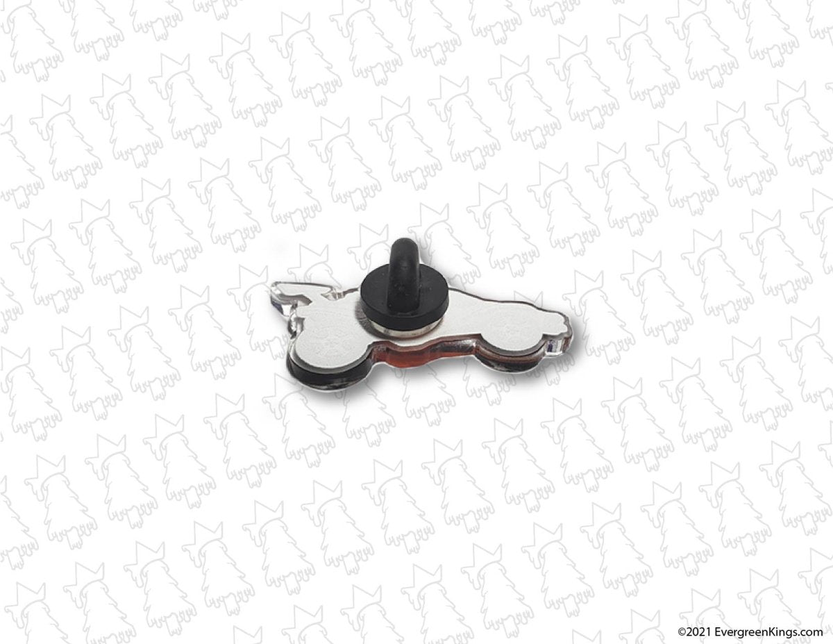 Limited edition Octane collectible pin v2 by Evergreen Kings, a detailed brooch or lapel pin featuring vibrant design.
