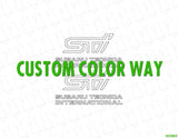 WRX STI Fog Light Cover Decals - Evergreen Kings - Vehicle Decals