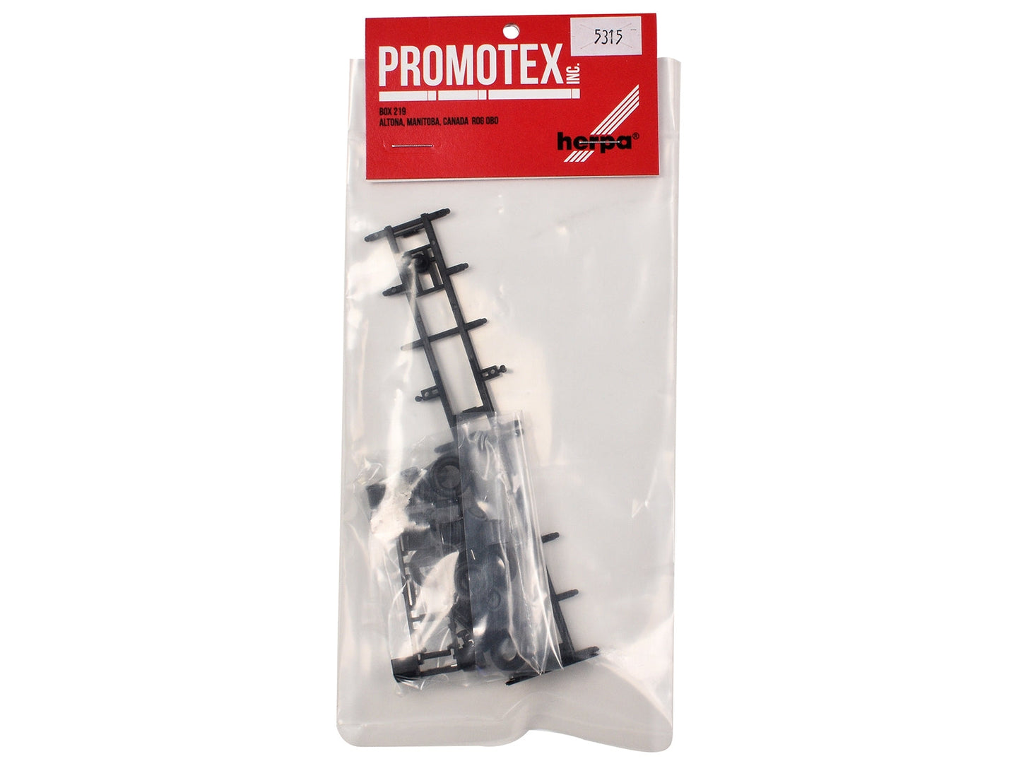 Container Chassis for 3-Axle 40ft Trailer 1/87 (HO) Plastic Model by Promotex