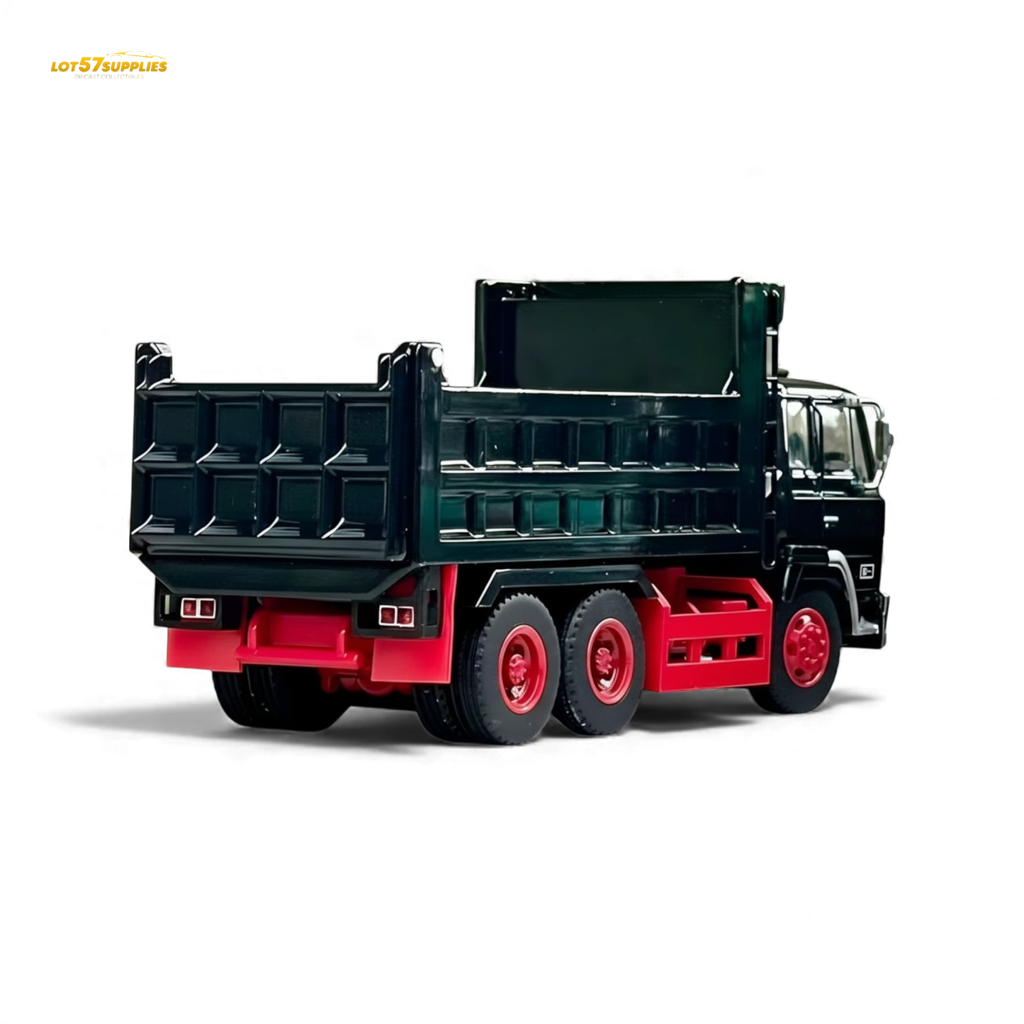 Hino Super Dolphin Dump Truck diecast model in 1:64 scale, detailed miniature toy from Lot57Supplies Diecast Shop.