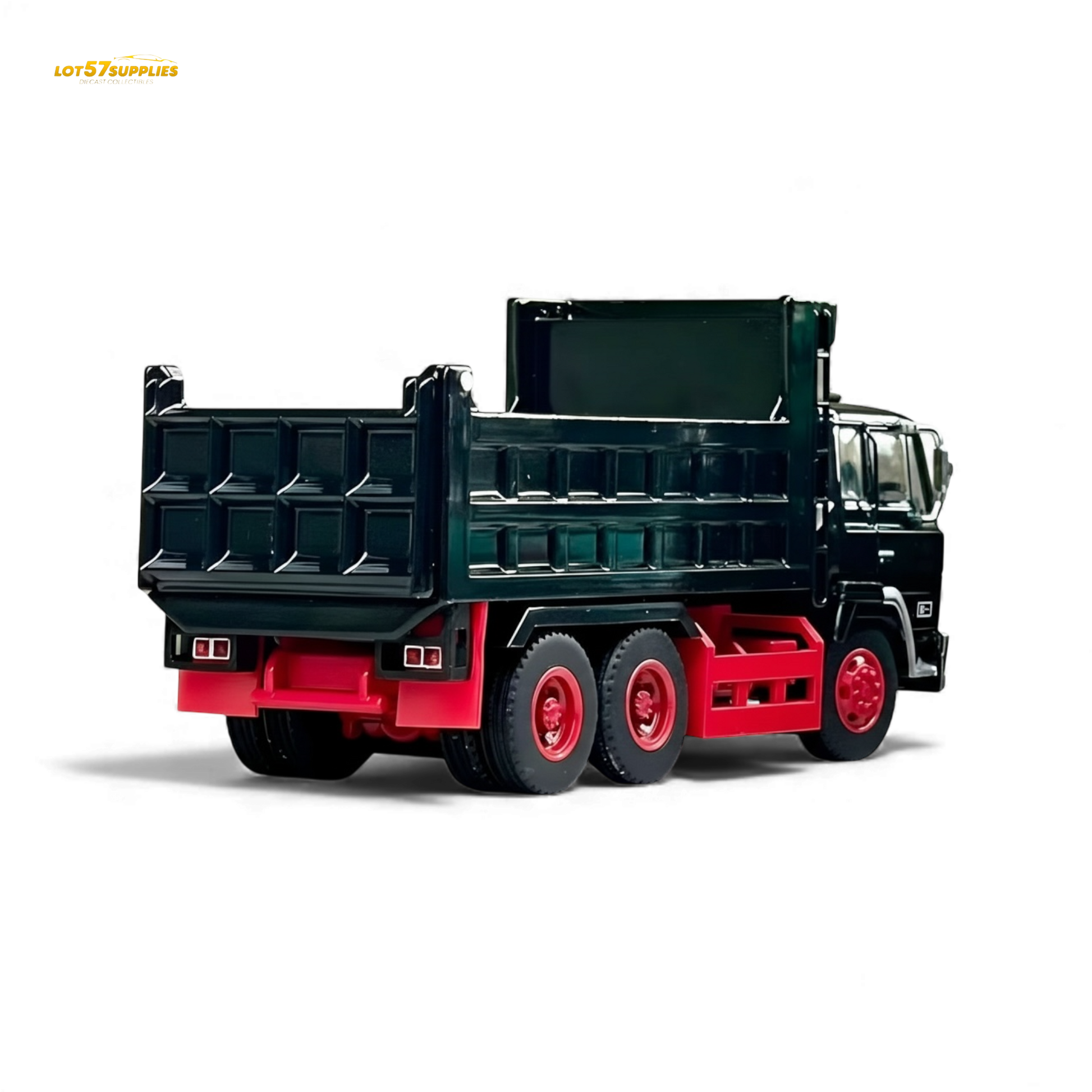 Hino Super Dolphin Dump Truck diecast model in 1:64 scale, detailed miniature toy from Lot57Supplies Diecast Shop.