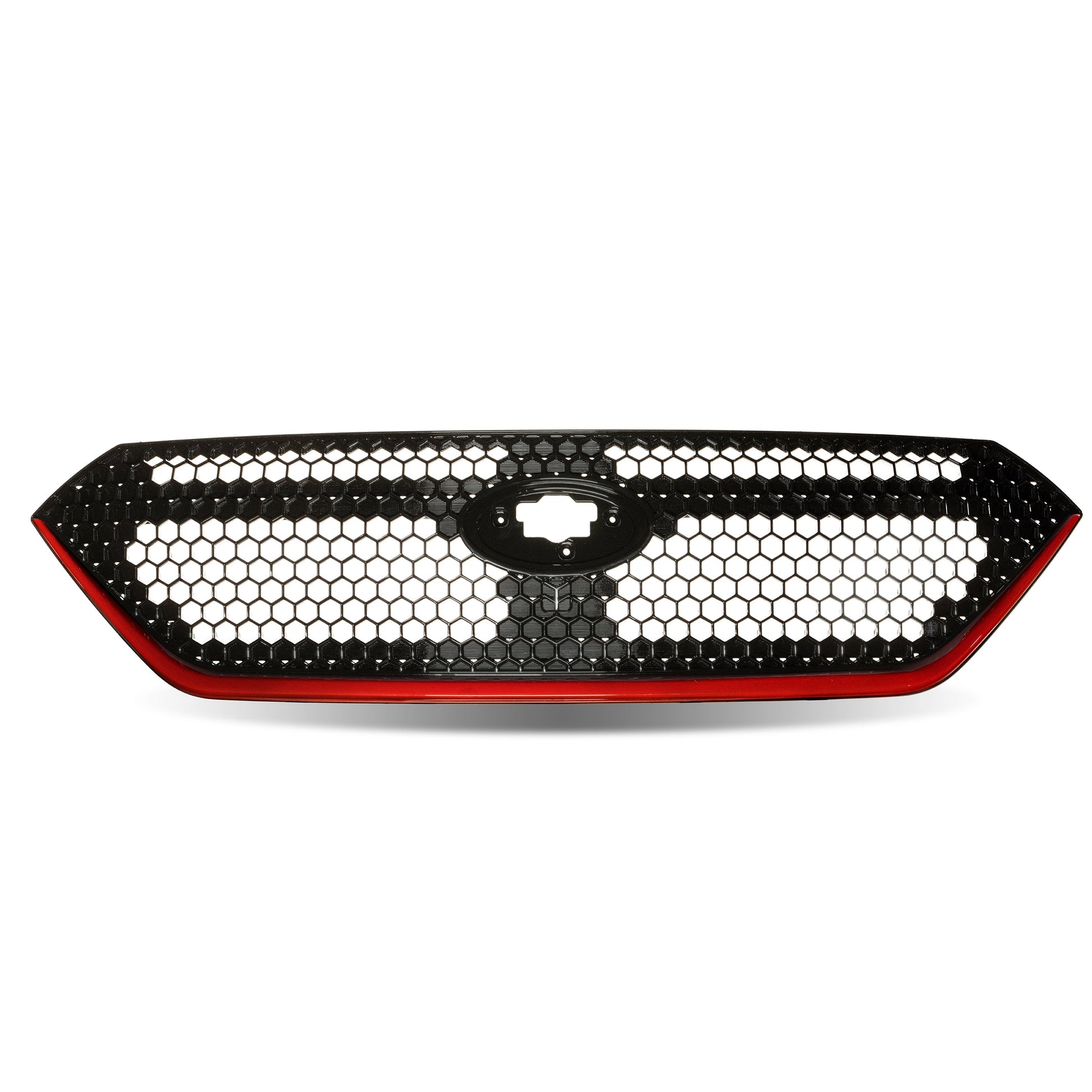 JDMuscle [22-25 WRX] OEM Style Sport Grille w/ Integrated Emblem Mount and Optional Painted Stripe - Evergreen Kings