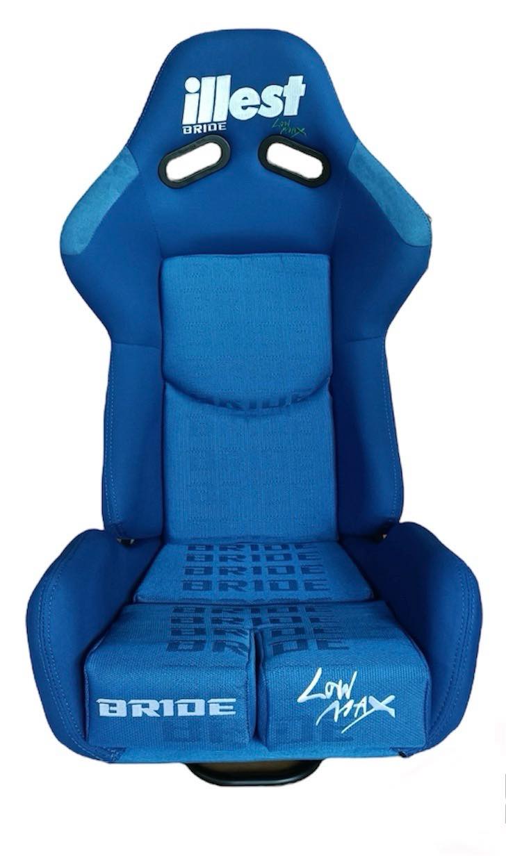 Speedzone Performance LLC 1020BL/IL racing seats with black and silver design, shown from the front view.