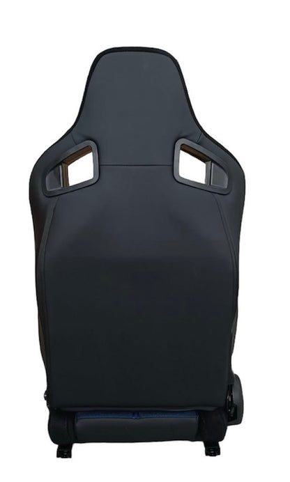 Blue racing seats by Speedzone Performance LLC, model 1039RM, designed for high-performance vehicle racing.