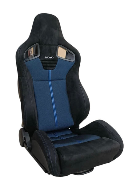 Blue racing seat from Speedzone Performance LLC, model 1039RM, featuring a supportive design for high-performance driving.