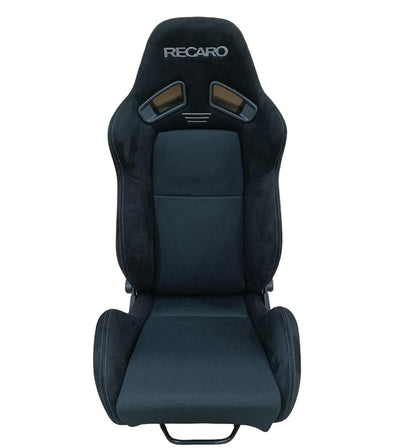 Black cloth Racing Seat from Speedzone Performance LLC's 2nd Option Racing 1052 Race Master Seats series with supportive design.
