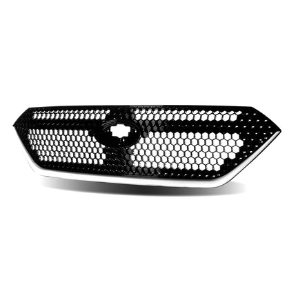 JDMuscle [22-25 WRX] OEM Style Sport Grille w/ Integrated Emblem Mount and Optional Painted Stripe - Evergreen Kings