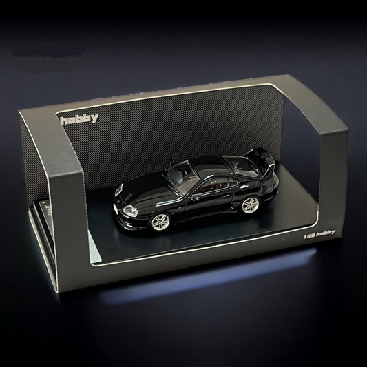 123 Hobby Toyota Supra JZA80Z Black 1:64