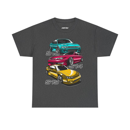 JDM Legends Nissan Silvia Trio Tee S13 S14 S15