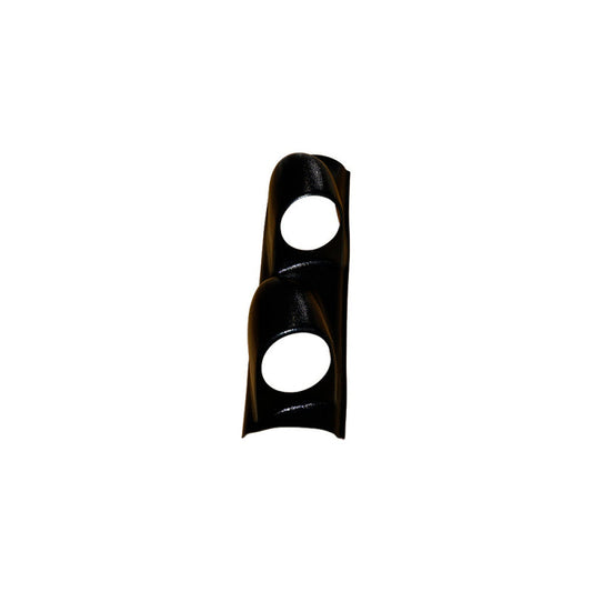 FR SPORT BLOX Racing 88-91 Honda Civic/CRX pillar pod gauge mount with two gauge slots, black mounting bracket for interior car installation.