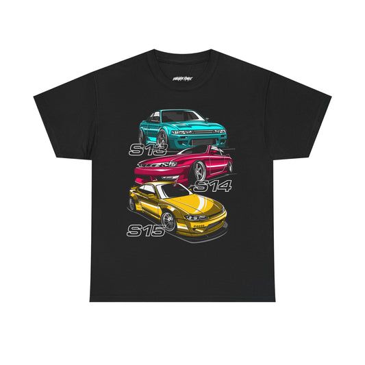JDM Legends Nissan Silvia Trio Tee S13 S14 S15