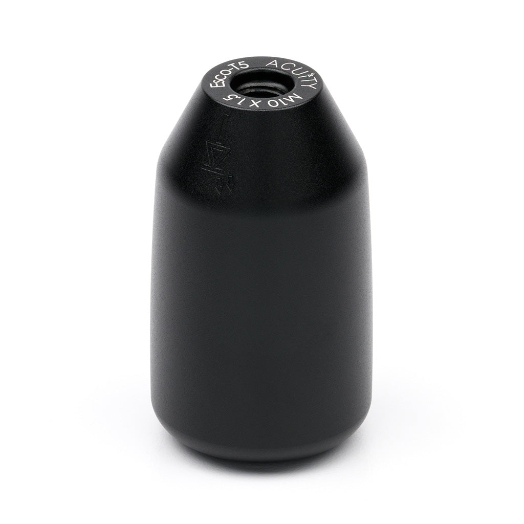 Acuity ESCO-T5 5-speed satin black shift knob with M10 x 1.5 threading for automotive gear shifter by Prestige Auto Lab.