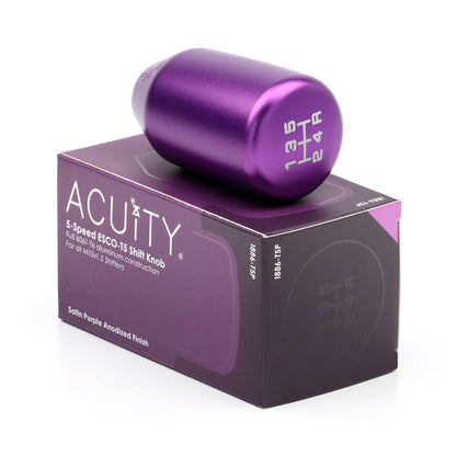 ACUITY ESCO-T5 5-Speed Shift Knob | Satin Purple M10 x 1.5