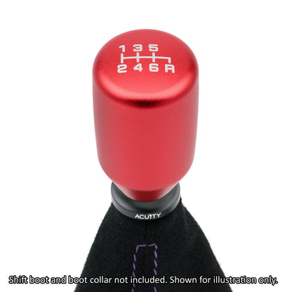 ACUITY ESCO-T6 6-Speed Shift Knob | Satin Red M10 x 1.5