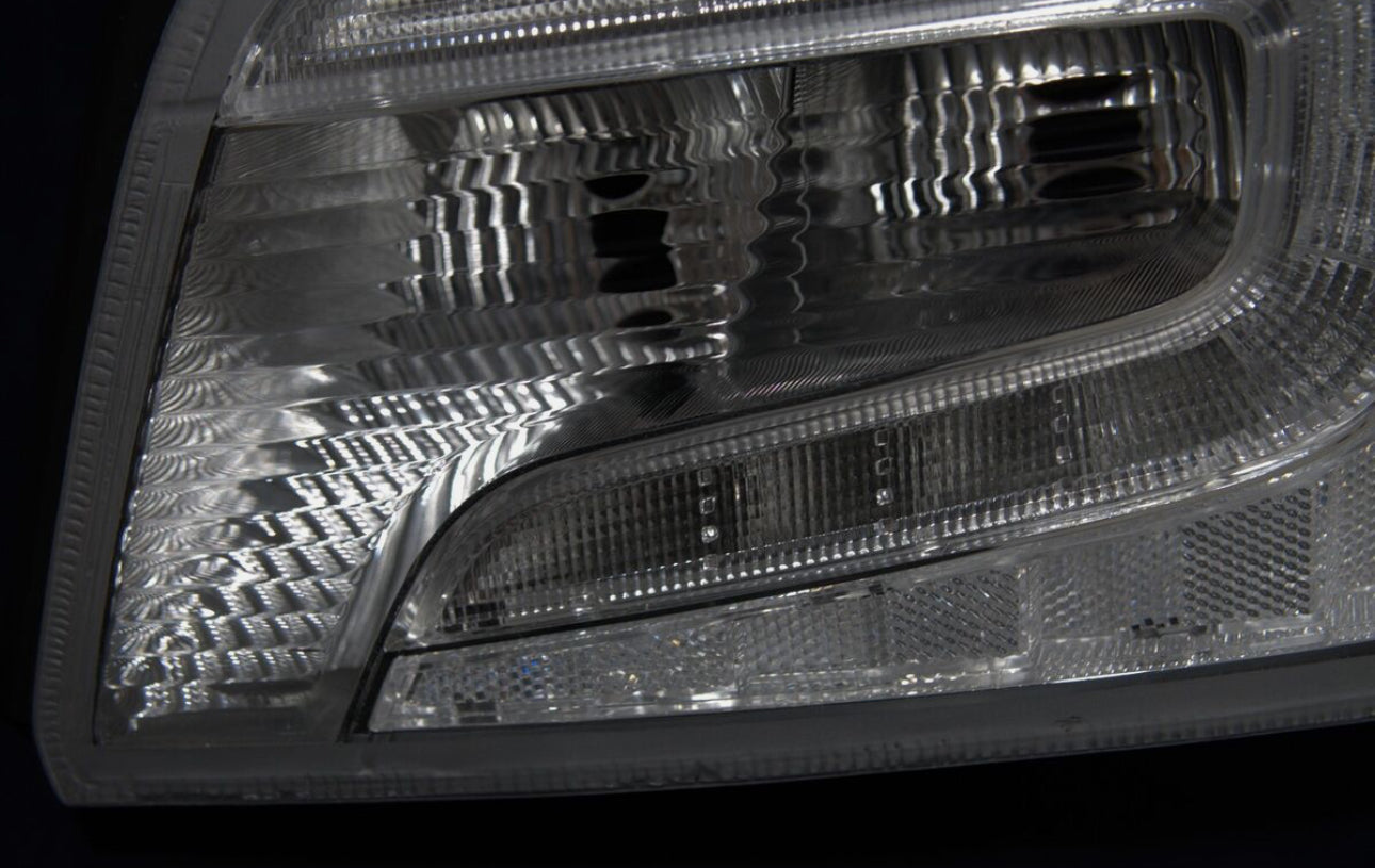 NTXGlow clear tail light lenses for 2015-2021 Subaru WRX and STI, lens-only set showing sleek, transparent design