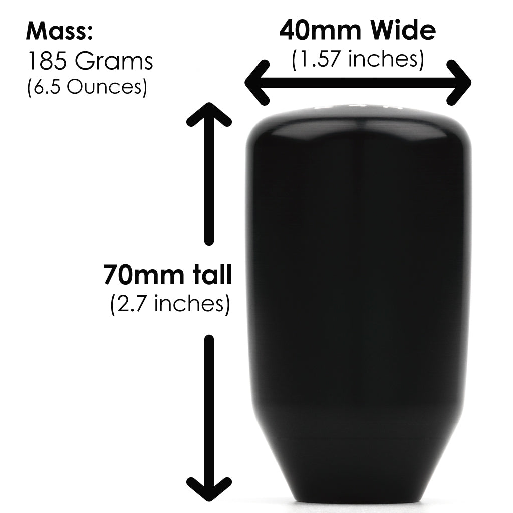 ACUITY ESCO Insulated 5-Speed Shift Knob | Black M10 x 1.5