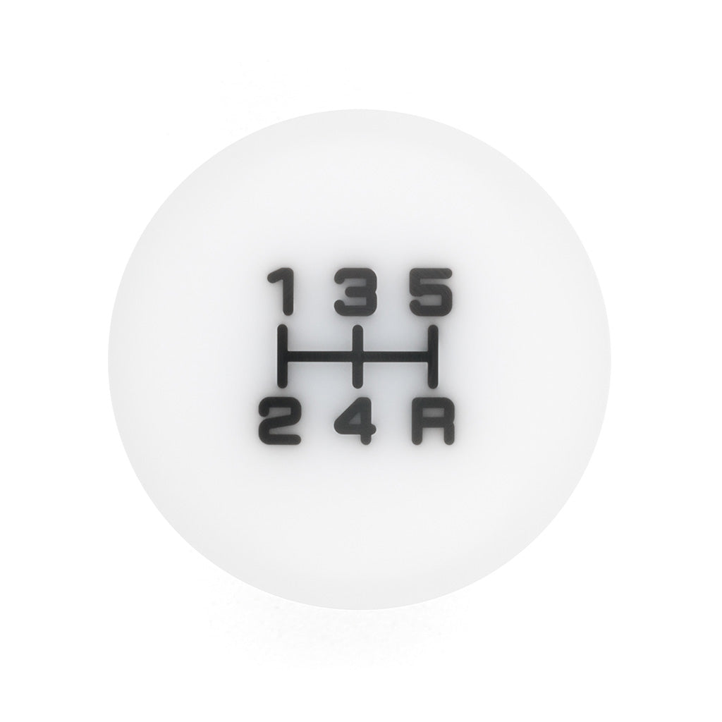 ACUITY ESCO Insulated 5-Speed Shift Knob | White M10 x 1.5