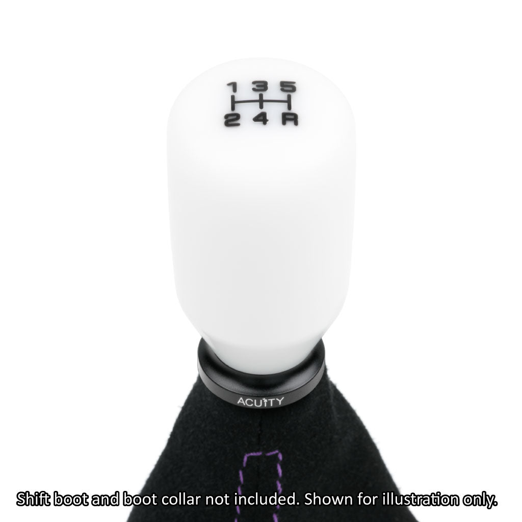ACUITY ESCO Insulated 5-Speed Shift Knob | White M10 x 1.5