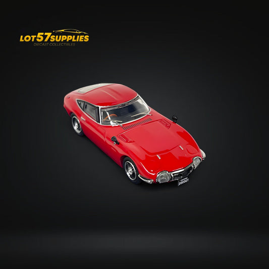 Inno64 Toyota 2000GT Red 1:64 - Evergreen Kings