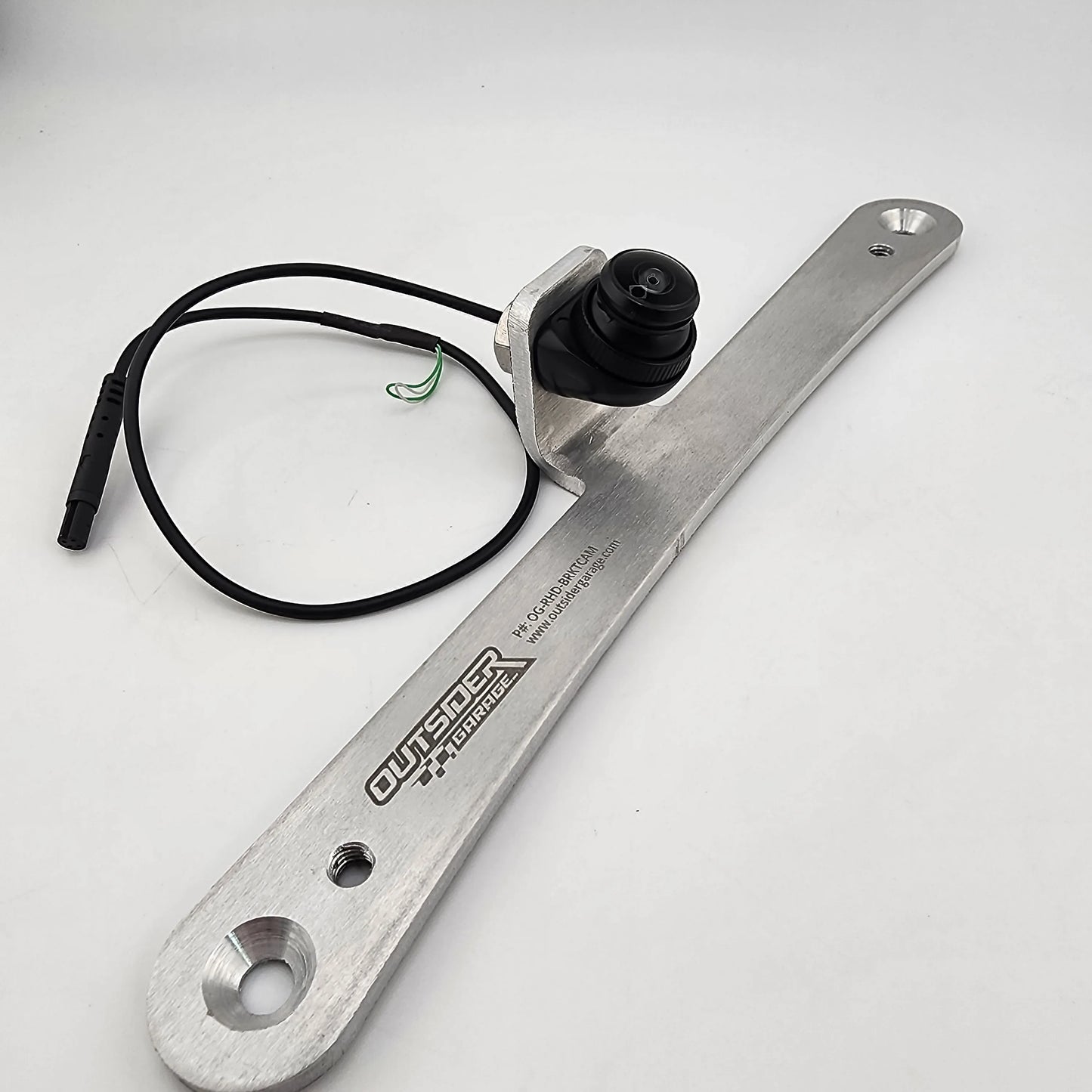 JDM to US License Plate Adapter Bracket with Camera Mount