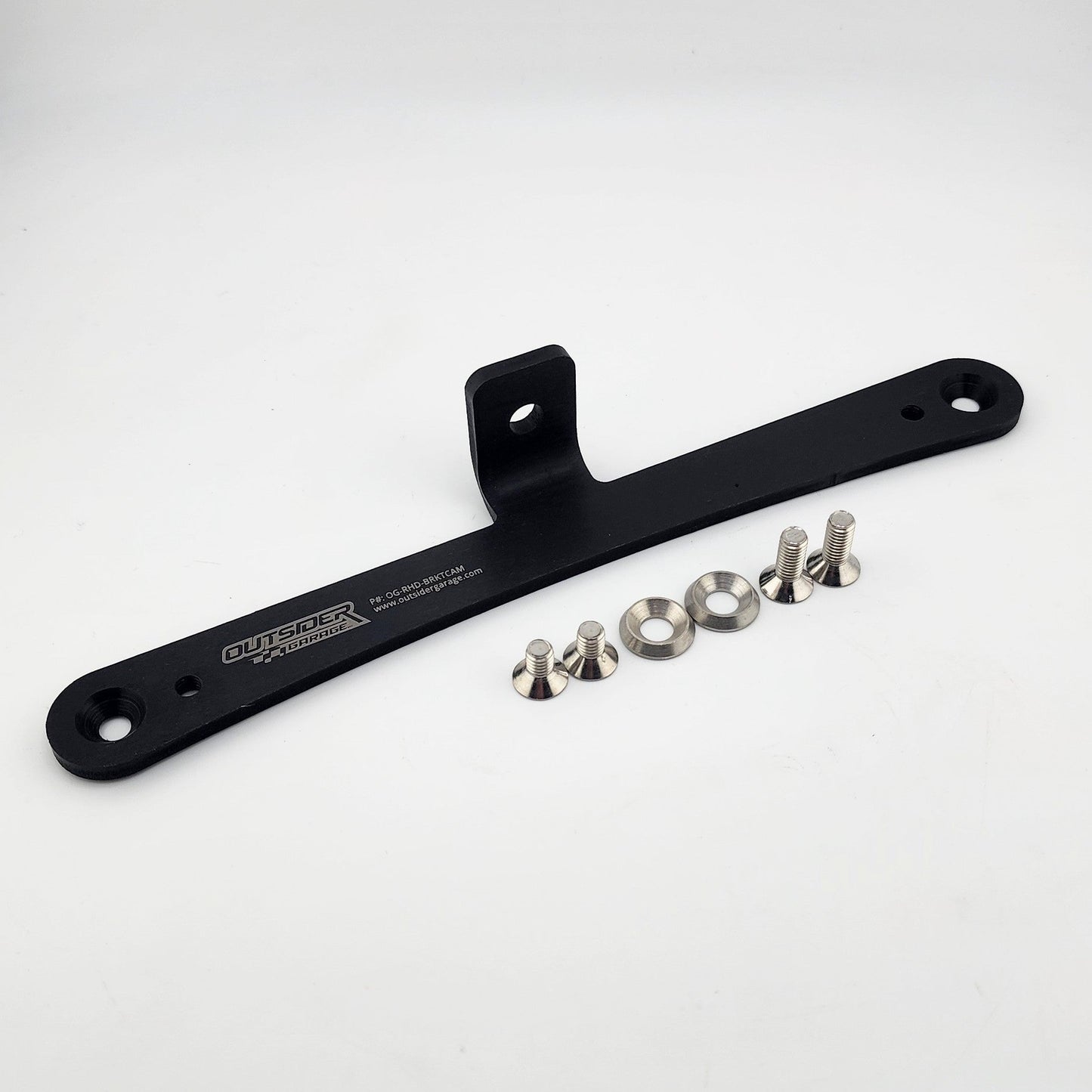 JDM to US License Plate Adapter Bracket with Camera Mount
