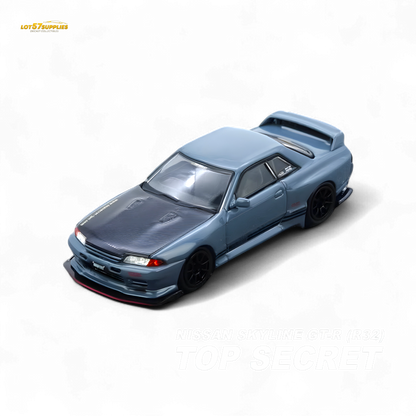 Inno64 TOP SECRET R32 GT-R Stealth Grey 1:64 - Evergreen Kings