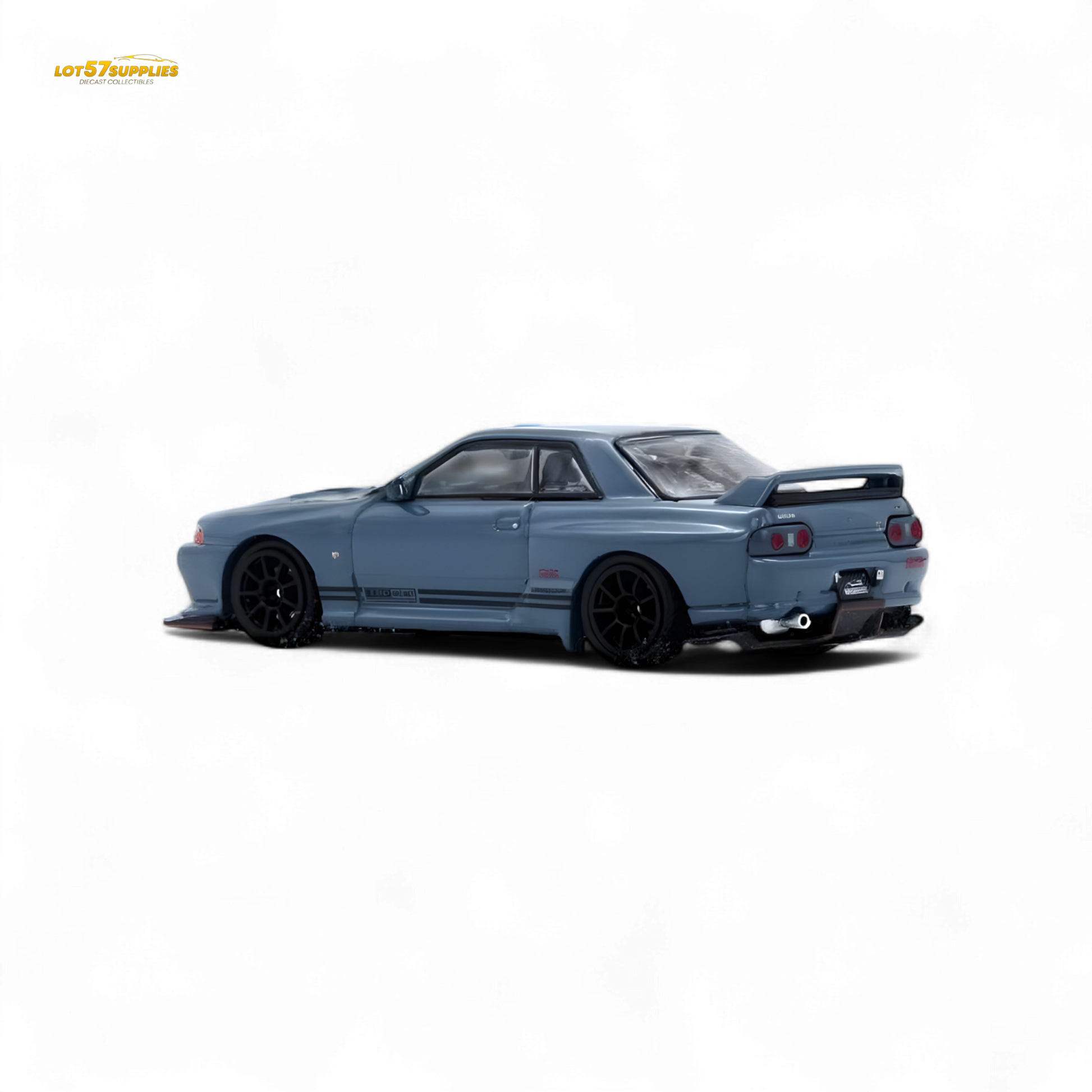 Inno64 TOP SECRET R32 GT-R Stealth Grey 1:64 - Evergreen Kings