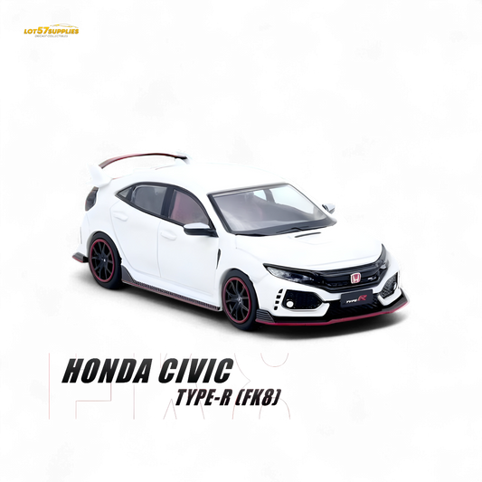 INNO64 Honda Civic Type-R FK8 White 1:64 - Evergreen Kings