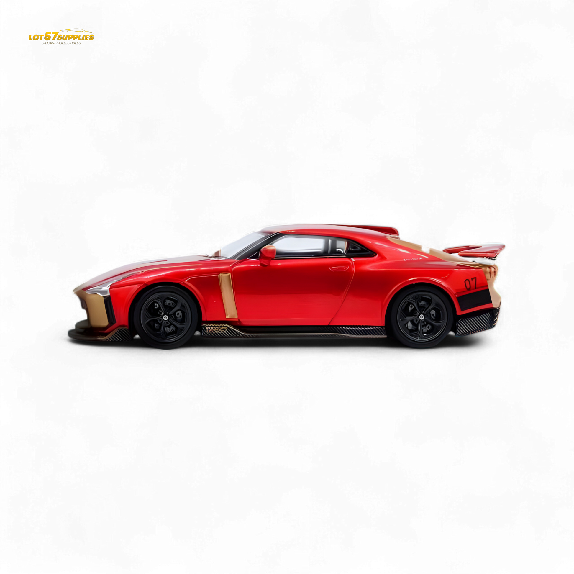 INNO64 Nissan R50 GT-R Red 1:64 - Evergreen Kings