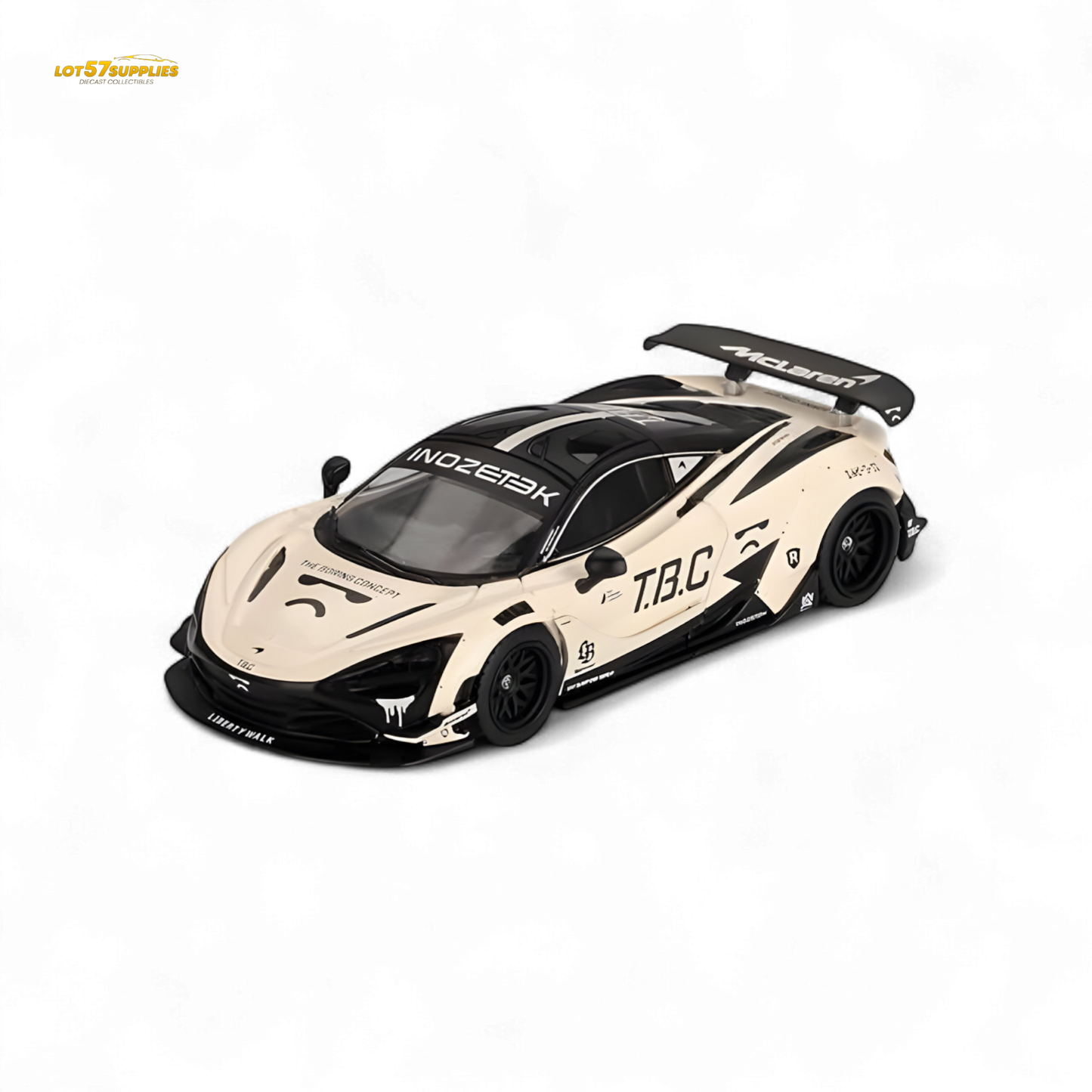 Mini GT McLaren 720S LB★Works diecast model car, detailed 1:64 scale replica of the McLaren supercar with vibrant paint and realistic features