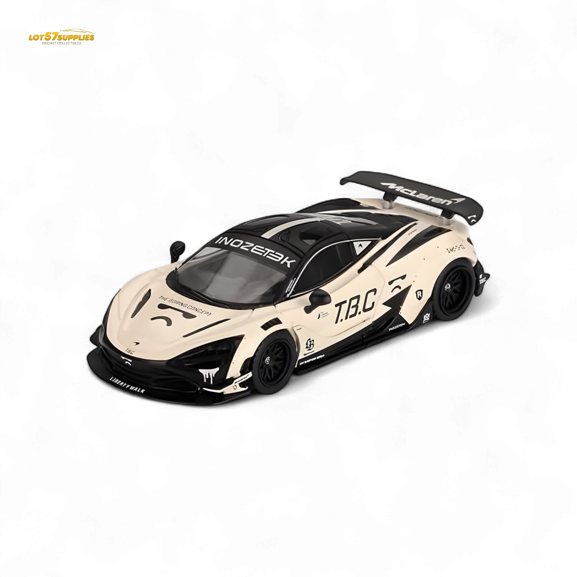 Mini GT McLaren 720S LB★Works diecast model car, detailed 1:64 scale replica of the McLaren supercar with vibrant paint and realistic features