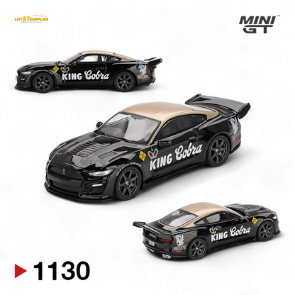 Mini-GT Shelby GT500 Dragon Snake Concept diecast car in 1:64 scale, detailed model by Lot57Supplies Diecast Shop.