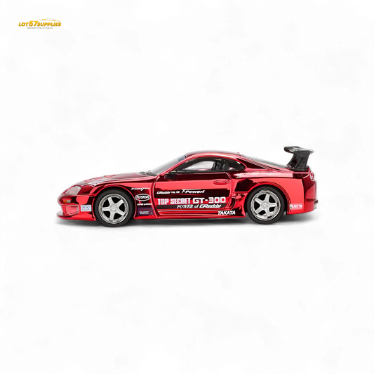 (Pre-Order) Mini GT Toyota Supra A80 Top Secret GT-300 1:64 - Evergreen Kings