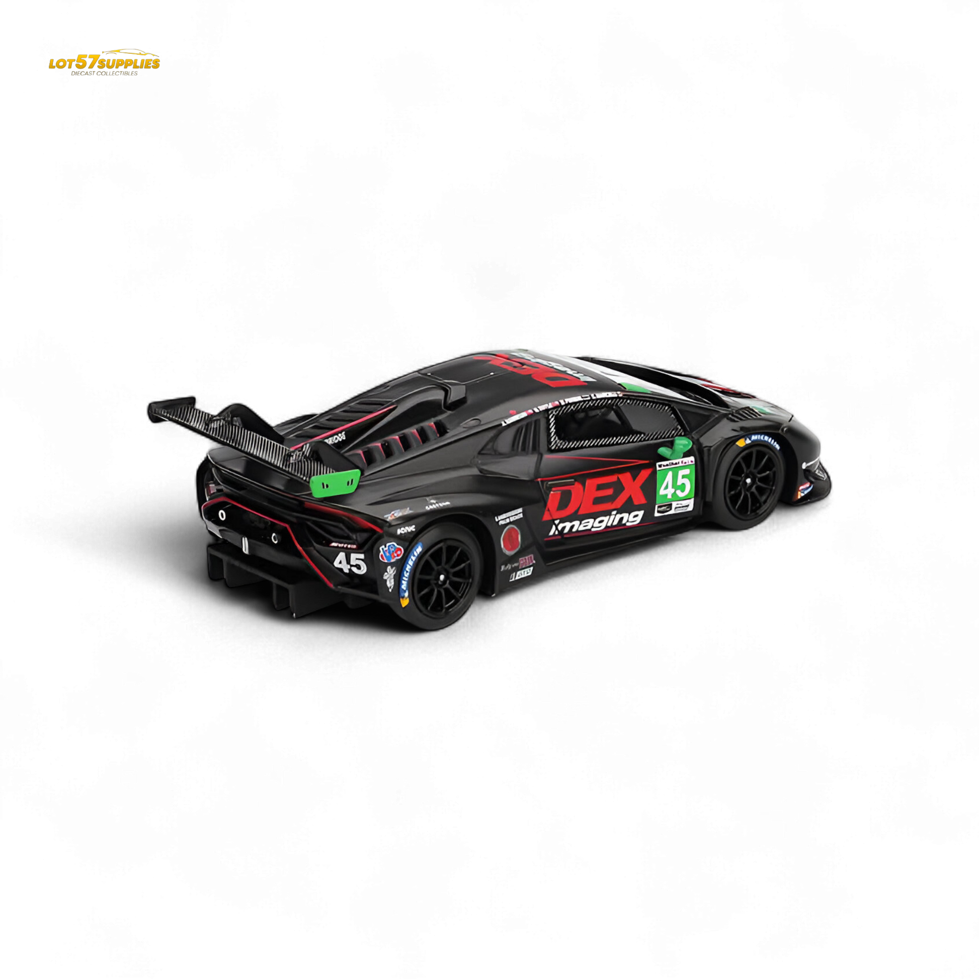 MiniGT Lamborghini Huracan STO2 LB 645 diecast model in 1:64 scale with detailed exterior, designed for collectors.