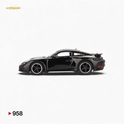 Mini GT Porsche 911 Dakar Black 1:64 - Evergreen Kings