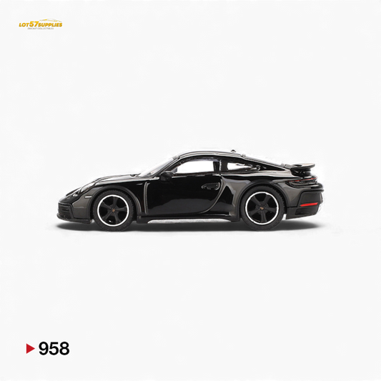 Mini GT Porsche 911 Dakar Black 1:64 - Evergreen Kings