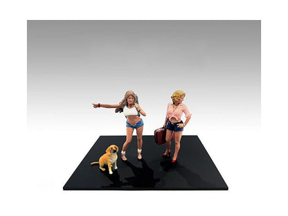"Figure24 Series 1" 9 piece Figure Set for 1/24 Scale Models by American Diorama