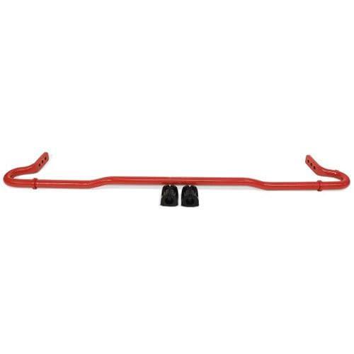 BLOX Racing 24mm rear sway bar kit for Subaru WRX, STI, Forester, Crosstrek, and Legacy suspension components.