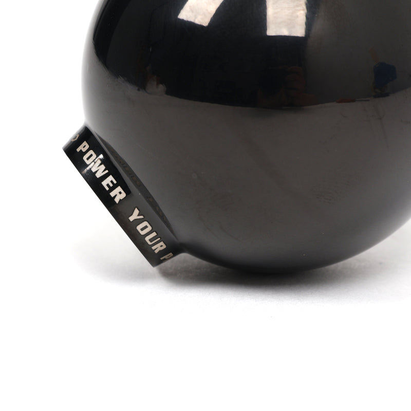 FR SPORT BLOX Racing V2 platinum spherical shift knob for manual transmission, featuring 10x1.5 threading, close-up view.