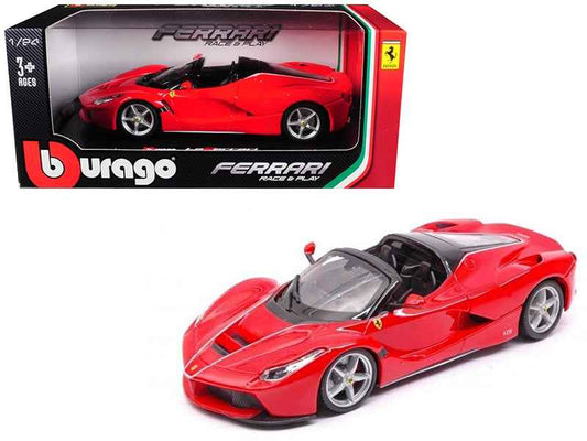 Ferrari LaFerrari F70 Aperta Red 1/24 Diecast Model Car by Bburago