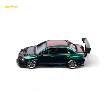 Findclassically Mitsubishi Lancer Evolution IX Chameleon 1:64 - Evergreen Kings