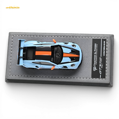 Pre-order TP Porsche 911 992 GT3 RS GULF diecast model by Lot57Supplies, detailed 1:64 scale Porsche collectible.