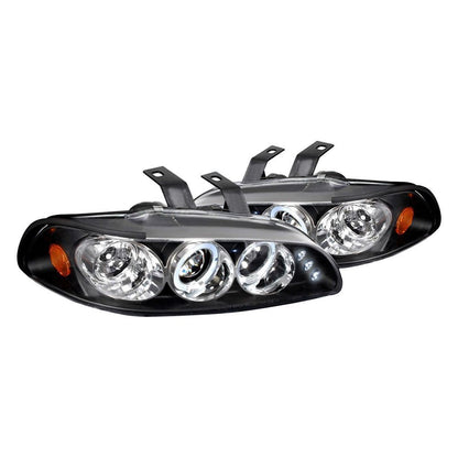 Spec-D 92-95 Honda Civic 2/3dr Halo Projector Headlights Black - Evergreen Kings