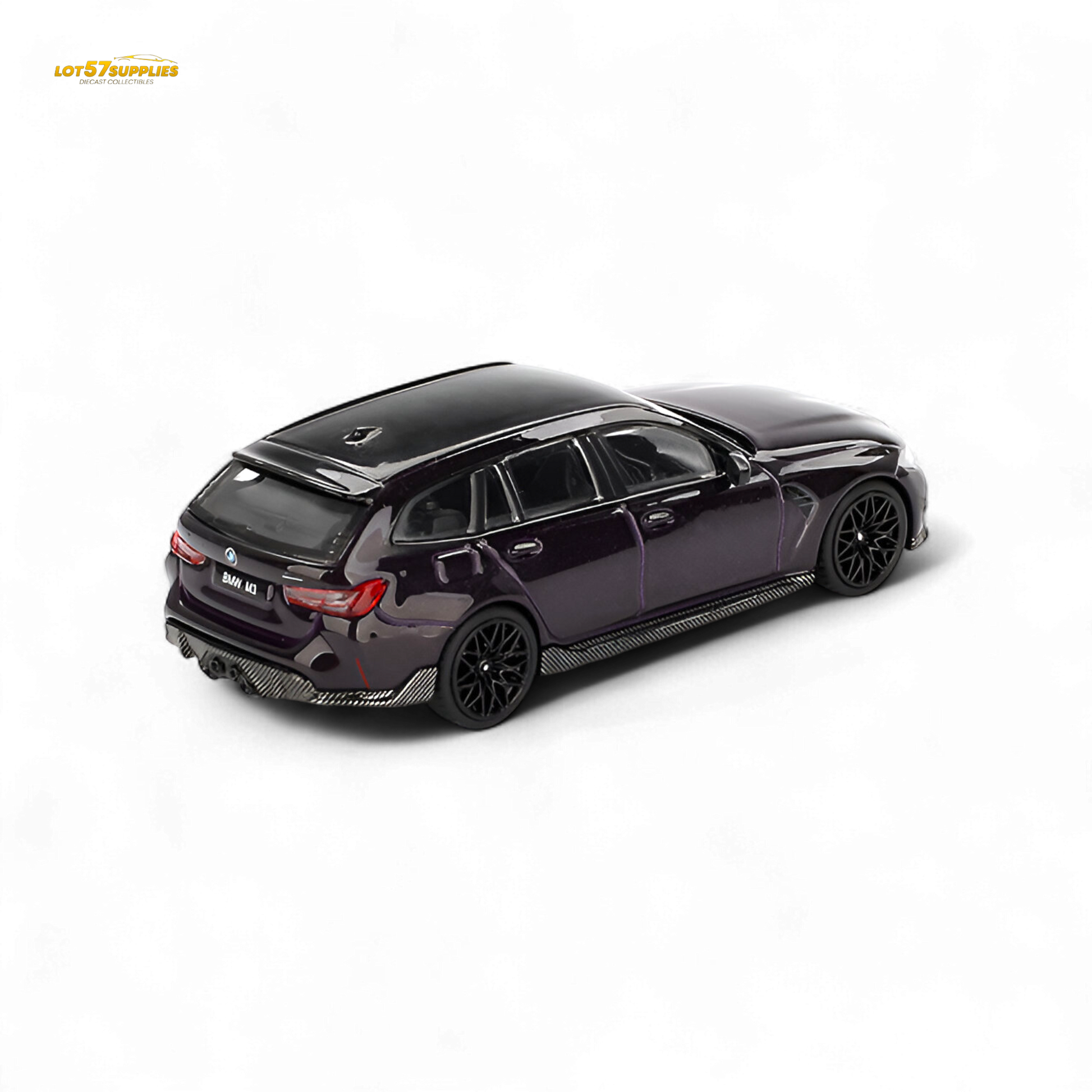 Mini-GT BMW M3 M Performance Touring Daytona Violet 1:64 - Evergreen Kings